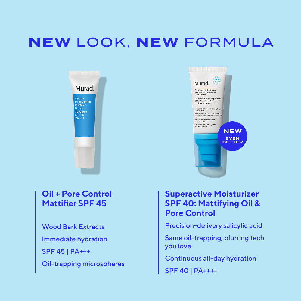 Superactive Moisturiser SPF 40: Mattifying Oil + Pore Control