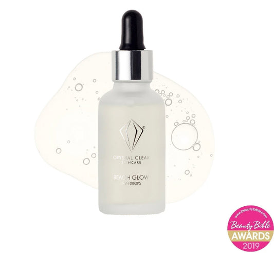 Crystal Clear - Beach Glow Tan Drops