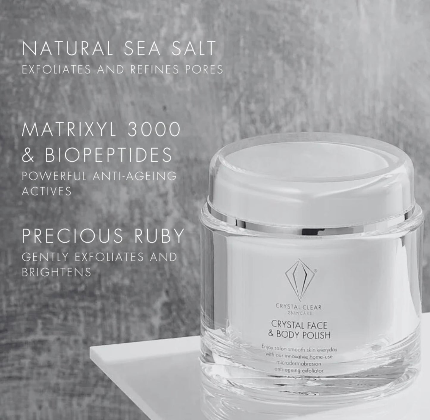 Crystal Clear - Crystal Face & Body Polish