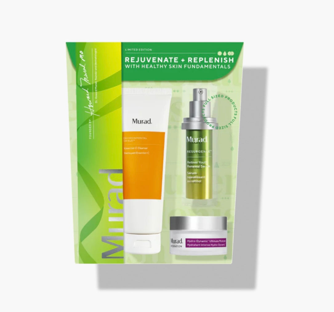 Murad - Rejuvenate + Replenish With Healthy Skin Fundamentals Gift Set
